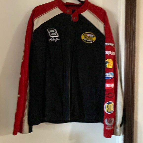 Dale Jr Budweiser suede jacket